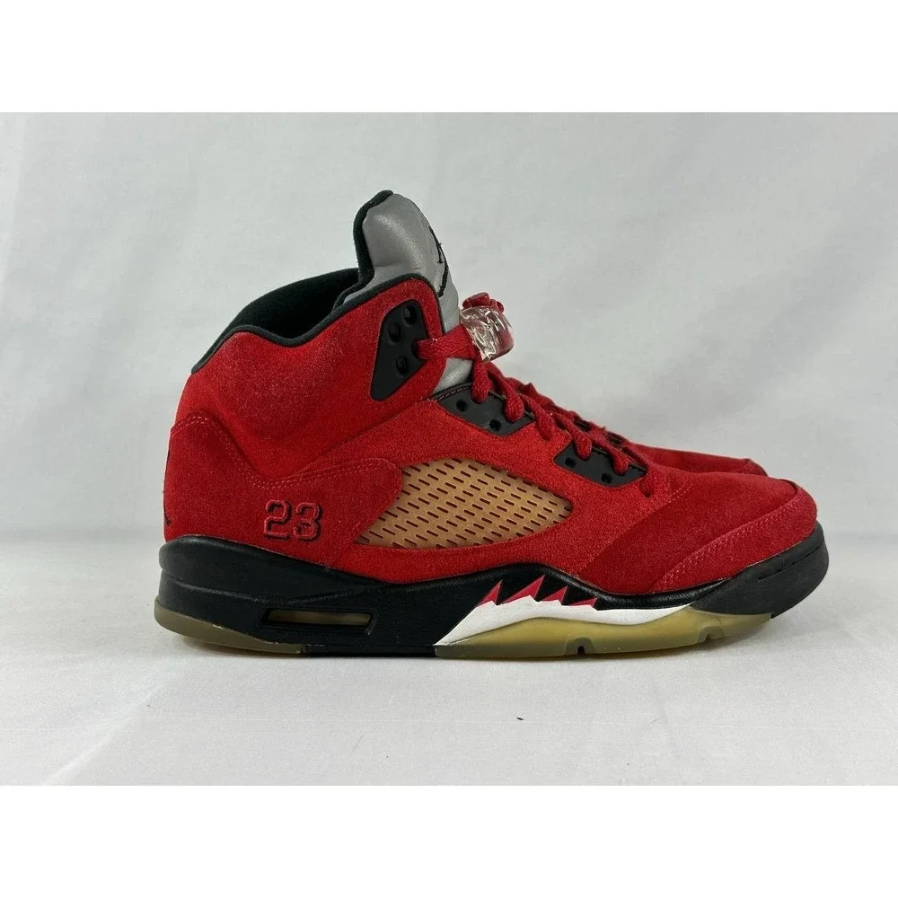 Nike Air Jordan 5 Retro 'Raging Bull' 2021 DD0587-600 Men's Size 9